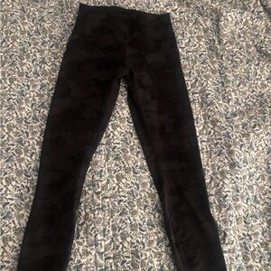 lululemon athletica Black Camouflage Leggings